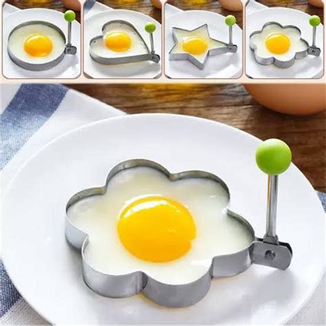 Stainless Steel Egg Mold (4 pcs)