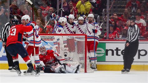 Séries LNH les Rangers balaient les Capitals et envoient Ovechkin en