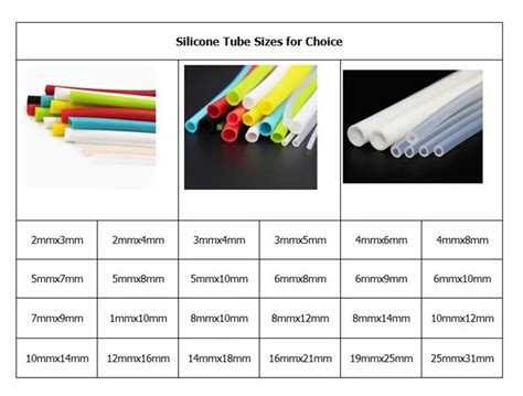 Various Sizes For Choice Silicone Rubber Tube Round Shape - Buy ...