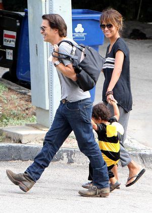 Halle Berry Olivier Martinez Maceo Martinez Editorial Stock Photo