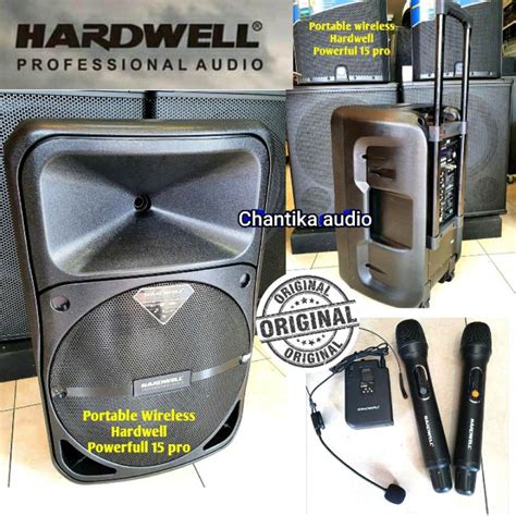 Jual Speaker Portable 15 Inch Terbaik Termahal Hardwell Powerful 15 Pro