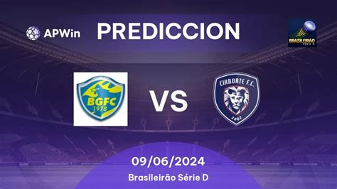 Pron Stico Barra Fc Vs Cianorte Brasileir O S Rie D