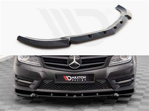 Front Splitter V Mercedes Benz C Coupe Sedan Estate Amg Line C