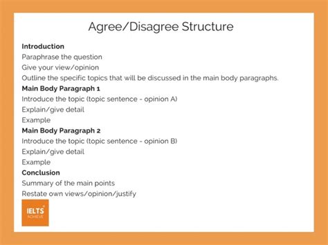 How To Write An Agree Or Disagree Essay — Ielts Achieve