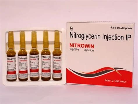 Nitroglycerine 5mg+ Ethanol I.P. 30% v/v+ Propylene Glycol I.P. 30% v/v ...