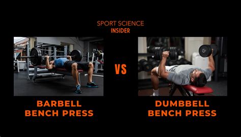 Barbell Vs Dumbbell Bench Press Which Is Best For Training Sport Science Insider