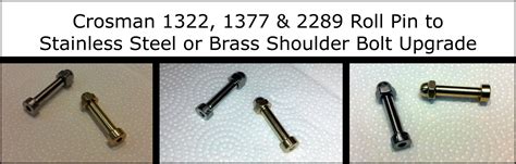 Crosman 2240 1377 1322 Brass Screw Upgrade Kit Set Partial Rebolt 2250 2260 2289 Ebay