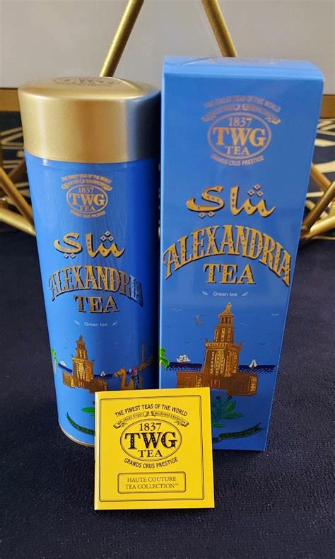 Twg Tea Gift Geisha Blossom Alexandria Food Drinks Beverages On