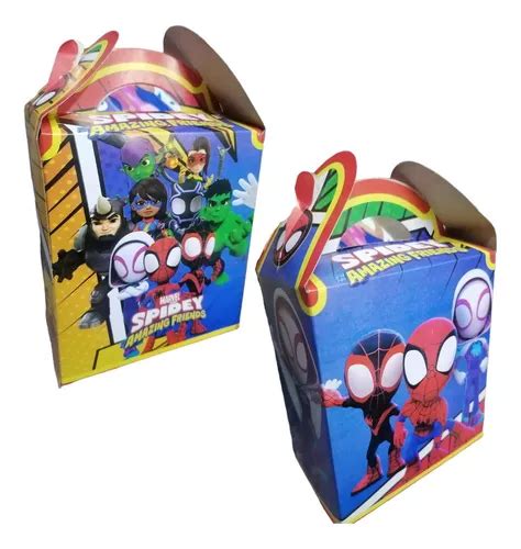 Spidey Amazing Friends Fiesta 50 Cajas Dulceras Recuerdo Cuotas Sin