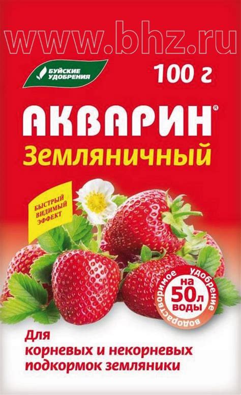 Удобрение для клубники | Клубника, Огород