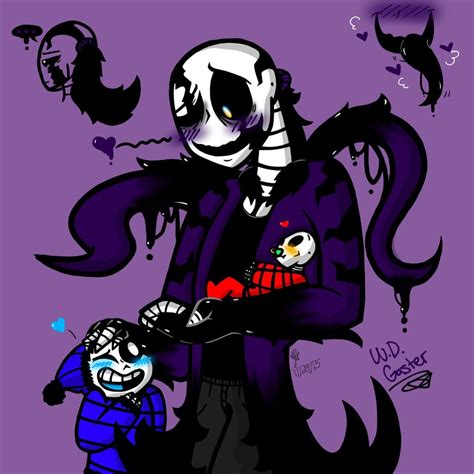 W D Gaster Undertale Gaster Sans And Papyrus By YaoiLover113