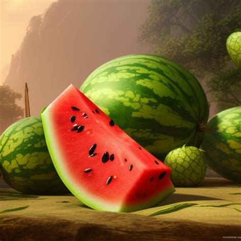 watermelons ai generated artwork nightcafe creator