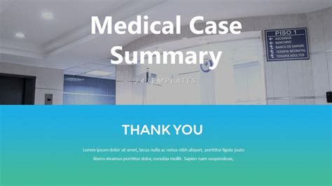 Medical Case Study Presentation Template For Free