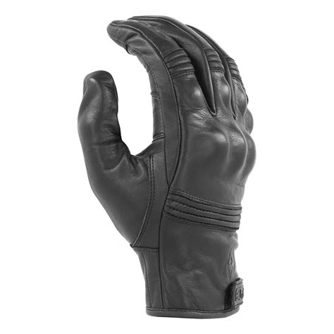 All-Leather Gloves w/ Knuckle Armor - Damascus Gear