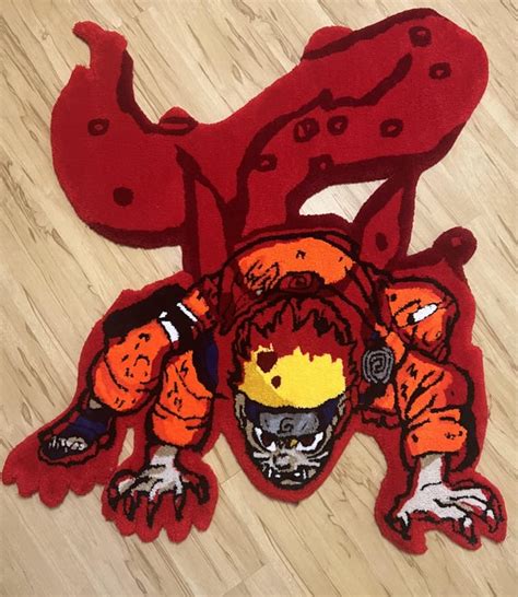 Demon Fox Cloak Naruto - 46”x40” : r/Tufting