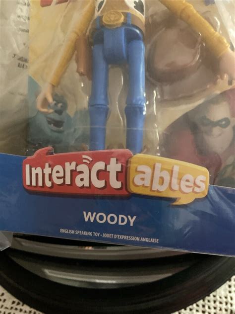 Disney Pixar Woody Interactables Toy Story Talkin Action Figure Pre