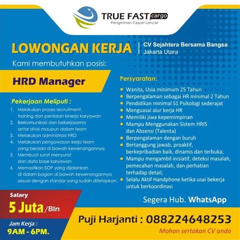 Contoh Iklan Lowongan Pekerjaan Cara Membuat Dan Tipsnya