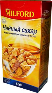 Сахар Milford коричневый тростниковый нерафинированный "Чайный сахар ...