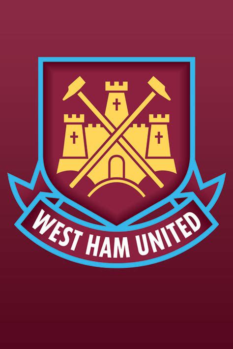 West Ham United Logo Poster Sold At Europosters