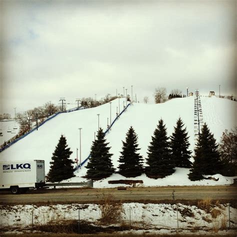 Buck Hill Ski Resort in Burnsville, MN. "Did you see the lights on Buck ...