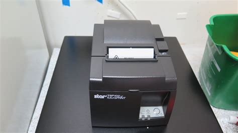 Star TSP100 Future Print Thermal Receipt Printer & Locking Cash Drawer ...