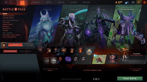 Dota 2 Battle Pass 2022 Released Introduces Faceless Void Arcana