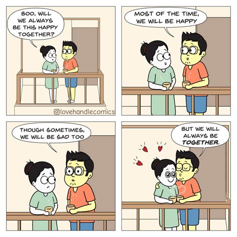 30 Love Handle Comics Every Couple Living Together Will Relate To