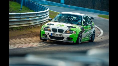 Bmw E M Pole Position Warmup Lap At N Rburgring