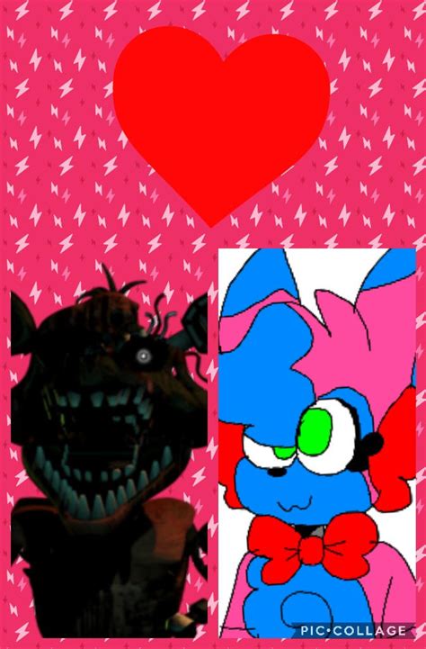 Toy Bonnibelle X Phantom Foxy Collage By 2cherrysakura2 On Deviantart