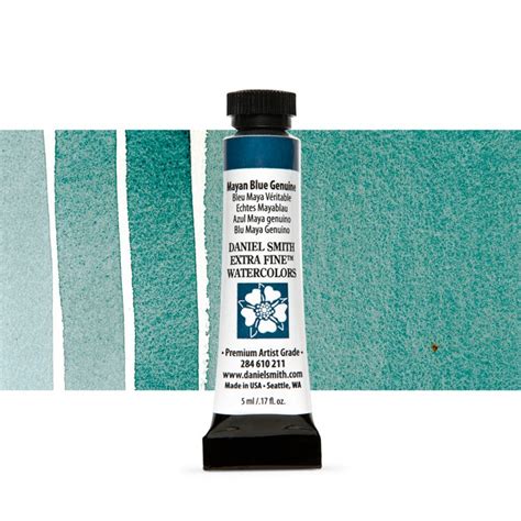 Daniel Smith Primatek Watercolor Paint 5ml Mayan Blue Genuine Jackson S Art Supplies