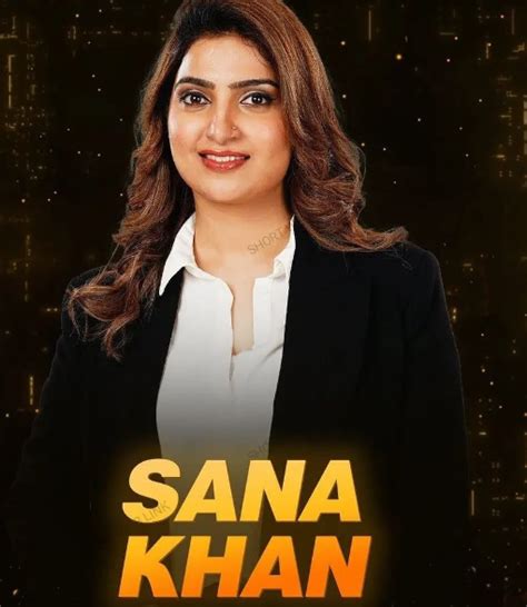 Meet Criminal Lawyer Sana Raees Khan Big Boss Contestant