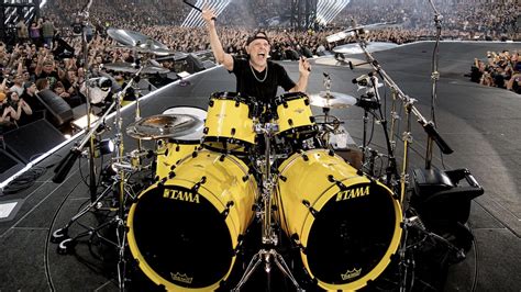 Metallicas Lars Ulrich Unveils 40th Anniversary Tama Drum Kit