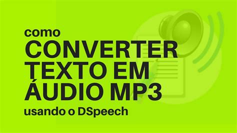 Como Converter Texto Em Voz Image To U