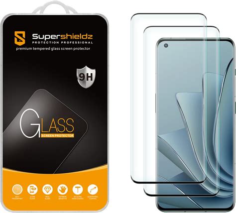 Supershieldz 2 unidades diseñado para OnePlus 10 Pro Protector de