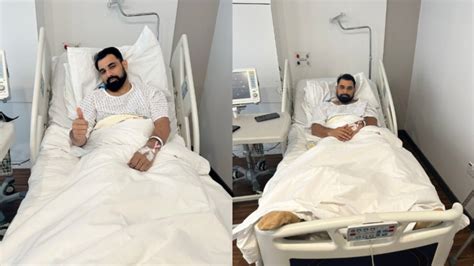 Mohammed Shami Undergoes Heel Surgery Pm Modi Wishes Him Speedy Recovery