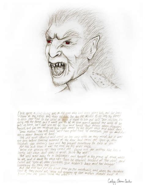 Blutbad Drawing from Grimm Pilot Episode | #1719994848