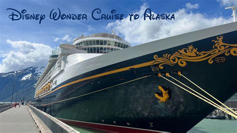 Disney Cruise To Alaska Aboard The Disney Wonder Youtube