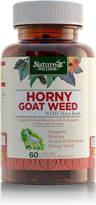 Amazon Horny Goat Weed Extract With Maca Tribulus L Arginine