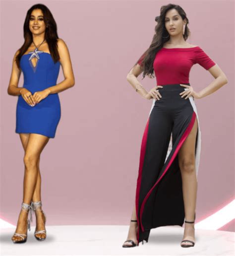 Best Figure Jahnavi Kapoor Vs Nora Fatehi R Celebbattles