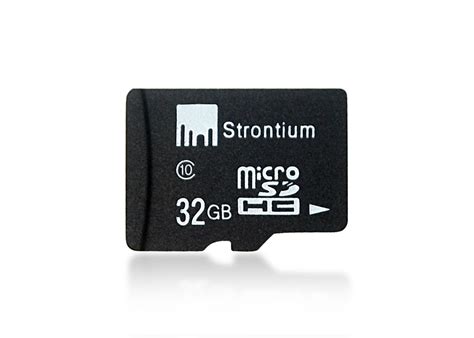 Strontium 32GB MicroSD Memory Card (Class 10)