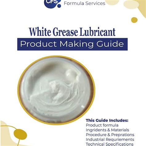 White grease lubricant formulaWhite Grease Lubricant Formula - At - 1 ...