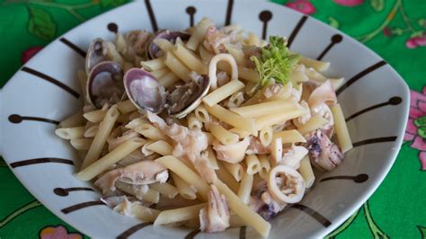 Receta De Pasta Con Pescado Variado