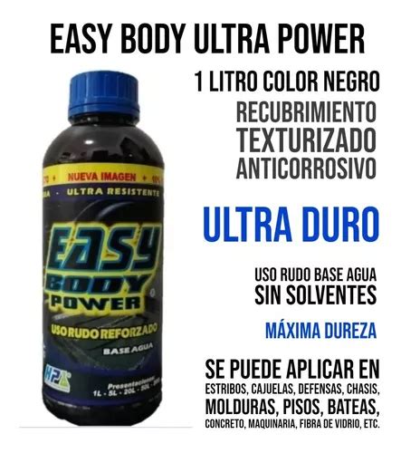 Recubrimiento Base Agua Easy Body Power Ultra Resistente 1l Envío gratis