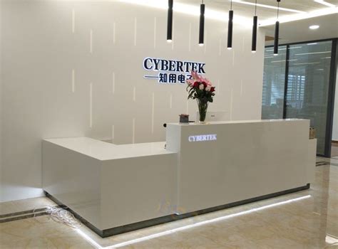 China White L Shaped Reception Desk Modern Office Reception Desk Custom ...