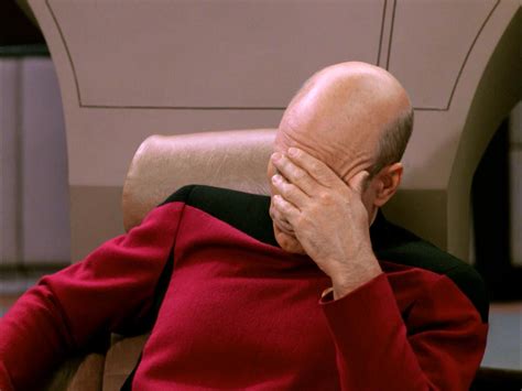 Picard Facepalm Blank Template Imgflip