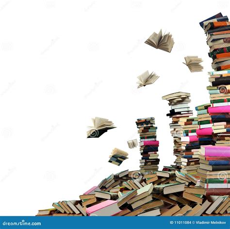 Muitos Livros Foto De Stock Imagem De Literatura Longo 11011084