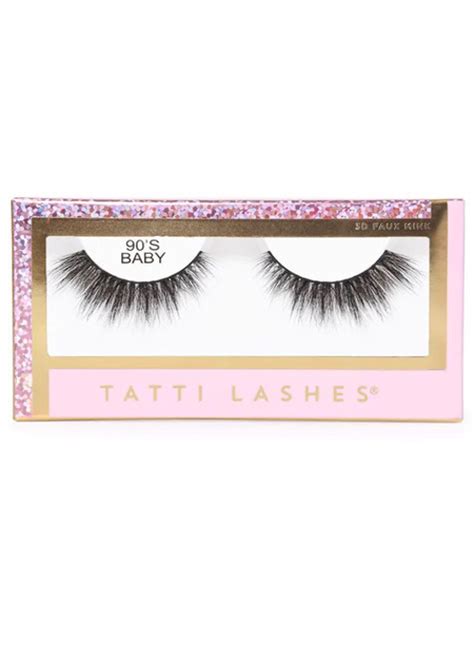 Tatti Lashes 90 S Baby 3D Faux Mink Eyelashes 90S BABY Struts Party