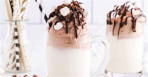 Frozen Peanut Butter Hot Chocolate Spaceships And Laser Beams