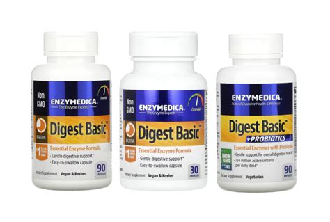 Enzymedica Digest Basic Essential Enzyme Formula Probiotics