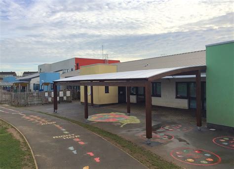 Beechwood Primary School Timber Canopy Able Canopies Ltd